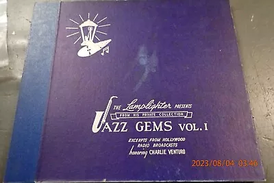 78 Charlie Venturo Jazz Gems Vol. 1 Lamplighter Records Presents Red Callendar • $66.49