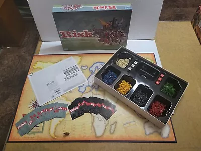 Risk Board Game - Parker Brothers - 2003 Golden Token Edition • $10