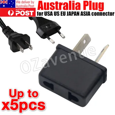 $5.81 • Buy 3/5x USA US EU JAPAN ASIA To AU Australia Plug AC Power Adapter Travel Converter