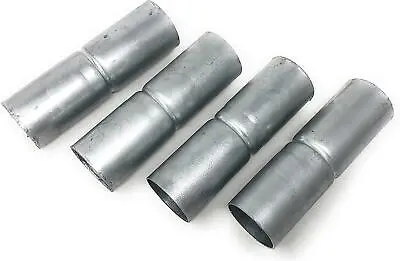$21.97 • Buy Chain Link Fence Top Rail Sleeves Galvanized Steel 4 Pc Pack 1-5/8  X 6 