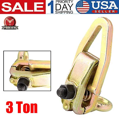 $19.99 • Buy 3 Ton 2 Way Frame Body Repair Small Mouth Pull Clamp Dent Puller Self-tightening