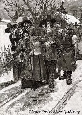 Arresting A Witch By Howard Pyle - 1883 - Historic Illustration Print • $7.50