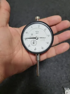 MITUTOYO 2416A Dial Indicator0 To 1 In0-100 • $58.16