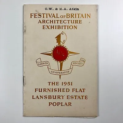 Festival Of Britain Architecture Exhibition. 1951 Furnished Flat Lansbury Estate • £75