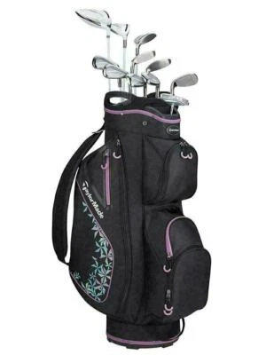 $1695 • Buy TAYLORMADE KALEA LADIES GOLF PACKAGE - LRH GRAPHITE - Black/Violet LATEST MODEL