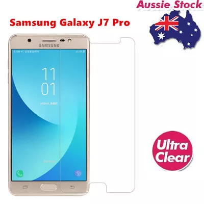 Plastic Screen Protector For Samsung Galaxy J7 Pro - Ultra Clear • $4.95