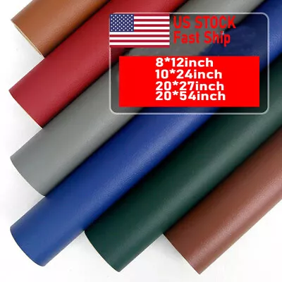 Vinyl Faux Leather Fabric Repair Patch Self-Adhesive Kit For Car Seat Sofa Couch • $7.59