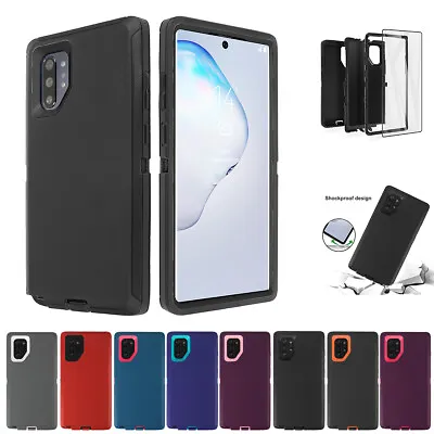 $9.95 • Buy For Samsung Galaxy S9 S8+ Note10 8 Case Hybrid Shockproof Cover Screen Protector