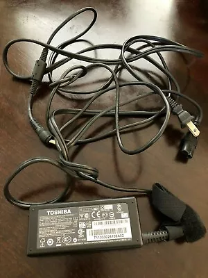 Toshiba Pa-1650-21 Power Cord Ac Adapter With Broken Tip-For Parts And Repairs • $18