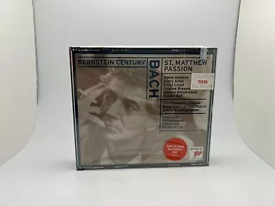 Bach: Saint Matthew Passion (CD Feb-1999 2 Discs Factory Sealed S3-2 • $26