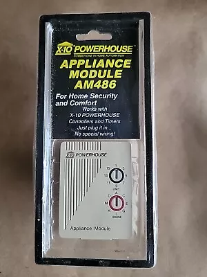 X10 Powerhouse AM486 Appliance Module IVORY • $15