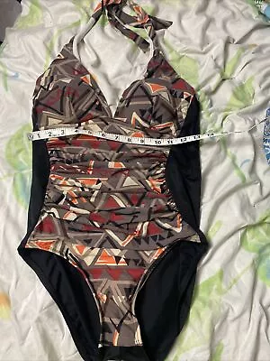 Miraclesuit 10 One Piece Black Brown Red Orange • $20.79