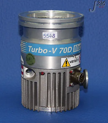 5548 Varian Turbo-v 70d Macro Torr Pump 969-9361 • $806.39
