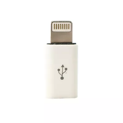 Micro USB Female To IPhones Male Adapter Converter Connector For Android IPhones • $2.89