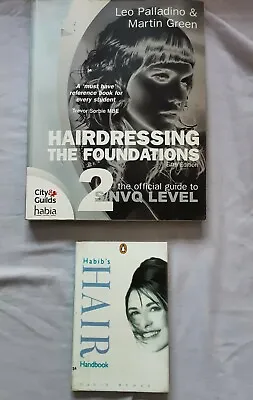 £7.50 • Buy Hairdressing Nvq2 Level Tye Foundation & Habibs Hair Book 1hb 1pb Book