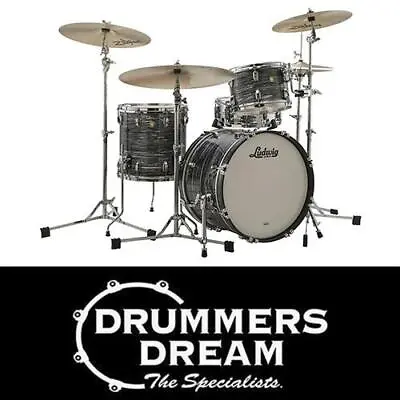 Ludwig Classic Maple Downbeat 20  Shell Set - Vintage Black Oyster RRP$7199 • $6399