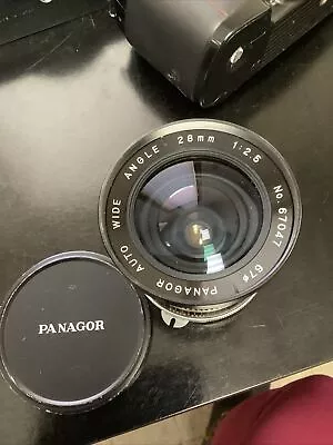 Panagor Auto 28mm F/2.5 Wide Angle Lens • $43.99