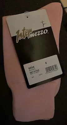 Intermezzo Ballet Socks Pink Child Size 8 (age 8-10) • £2.60