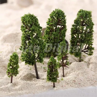 20pcs/lot Layout Model Trees Train Garden Scenery Diorama 1:100-300 HO N Z Scale • $6.97