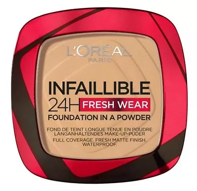 Loreal Infallible 24H Fresh Wear Foundation In A Powder Choose Your Shade New • £9.99