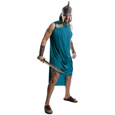 Spartan Costume Adult 300 Themistocles Greek Warrior Halloween Fancy Dress • $28.36