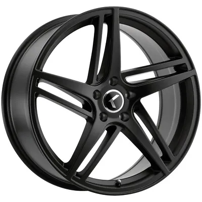 $175.99 • Buy Kraze KR195 Milano 17x8 5x112 +38mm Satin Black Wheel Rim 17  Inch