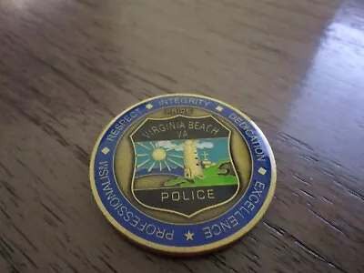 Virginia Beach Police Department VA Challenge Coin #682R • $30.99