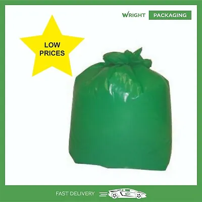 £6.50 • Buy Garden Sacks -Large 118L Capacity -  Heavy Duty Green Garden Bags / Sacks