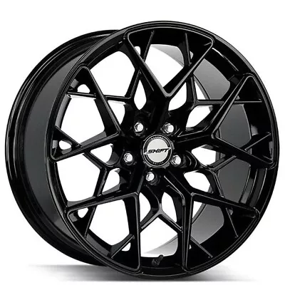 18x8.5  Shift Wheels Piston Gloss Black Rims • $735