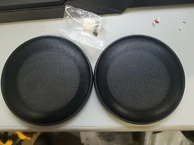 (2) PAIR LOT UNIVERSAL ROUND 4  SPEAKER COVER PROTECTIVE GRILL MESH (read DESC) • $11.89