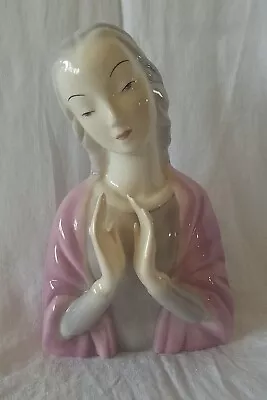 $25 • Buy Goldscheider Madonna Virgin Mary Figurine Religious Porcelain