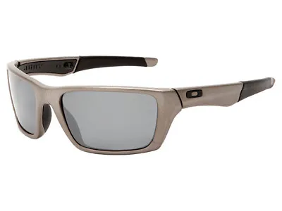 Oakley Jury Polarized Sunglasses OO4045-05 Distressed Silver/Black Iridium • $209.99