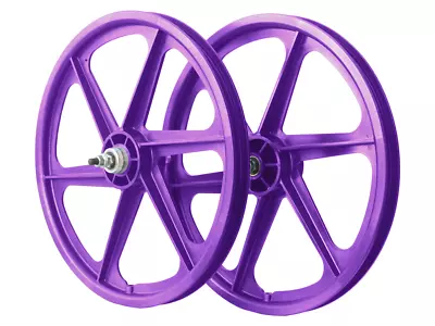 SKYWAY Tuff 6 Spoke S/B Wheel Sets Purple • $259