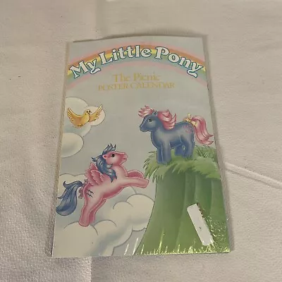 MY LITTLE PONY 1984 Hasbro Hi-C Promo Advertizing Poster Calendar Sticker -NEW • $39.99