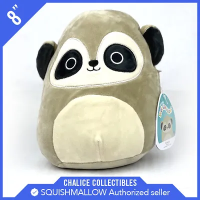 Squishmallows Kellytoy Plush Exotic Animal Squad Gracia The Meerkat 8  NWT • $14.99