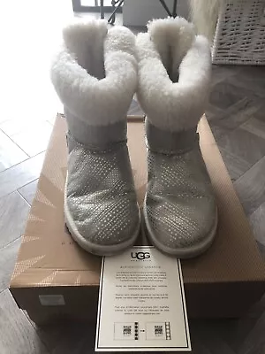 Ugg Bailey Bow Holiday Uk 5 • £29.99