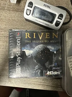 Riven: The Sequel To Myst (PlayStation 1 PS1) Complete-All 5 Disc & Manual G4 • $25.50