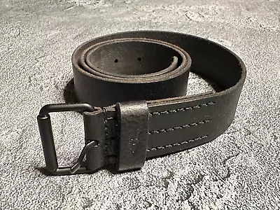 AllSaints Flat Strap Men's Leather Belt 36 • £45.90