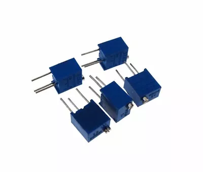 50K Ohm Multi-turn Trimmable Potentiometer 3266w - Pack Of 5 • $1.85