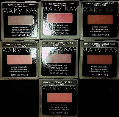 Mary Kay Mineral Cheek Color CITRUS BLOOM 026286 Full Size NEW Discontinued • $11.99