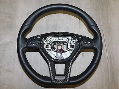 12-14 Mercedes-benz E350 Steering Wheel Imitation Carbon Oem# A 172 460 29 03 • $157.50