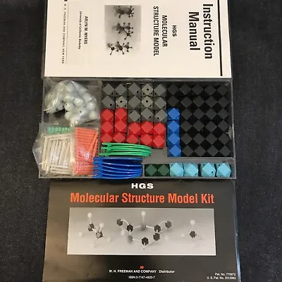 HGS Molecular Structure Model Kit & Instructions Organic Chemistry Homeschool  • $18.95