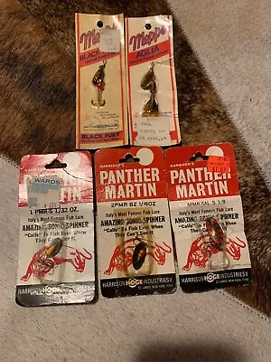 Vintage Panther Martin And Mepps Lure Lot New • $11.50