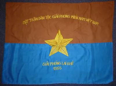 ROCKET CITY - NLF - Viet Cong - VC FLAG - LAI KHE - 1965 - Vietnam War - F.080 • $100.83