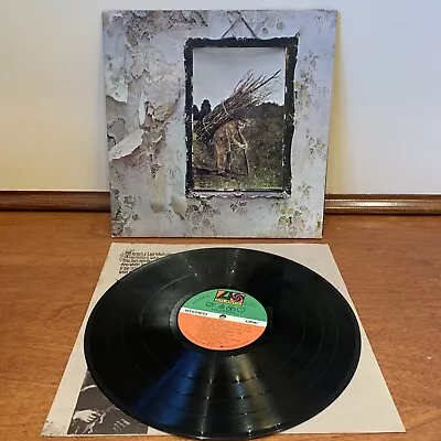 Vintage Atlantic LED ZEPPELIN SD 7208 Vinyl Record 1971 • $18.25