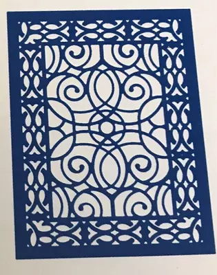 Cheery Lynn Metal Die - Cathedral Lace Frame Swirl Pattern • £5.99