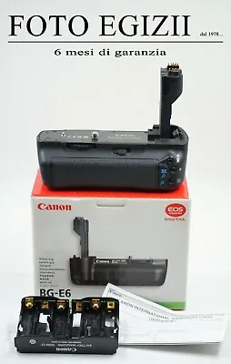 ORIGINAL CANON BG-E6 VERTICAL HANDLE For EOS 5D MkII Mk2 USED ACCESSORIES • £92.36