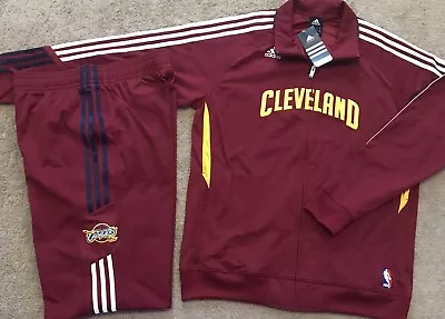 New Authentic 2010 Cleveland Cavaliers Nba Adidas Warm-up Suit Jacket/ W Pants • $349.99