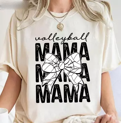 Volleyball Mama Shirt Checkered Volleyball Mama Shirt Volleyball Mom Shirt • $25.98