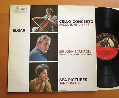 ASD 655 Jacqueline Du Pre Elgar Cello Concerto Barbirolli EMI Stereo EX/EX • £25